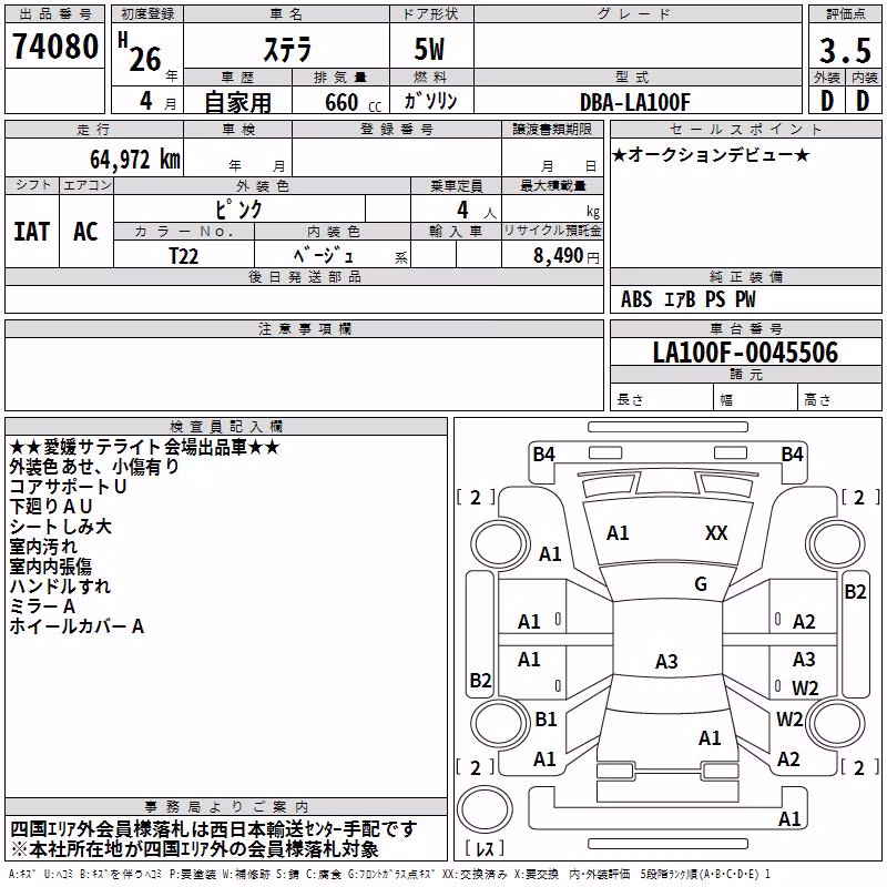 SUBARU STELLA