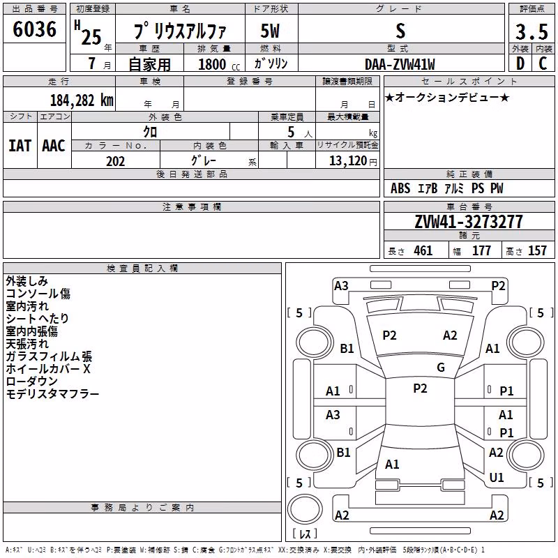 TOYOTA PRIUS ALPHA