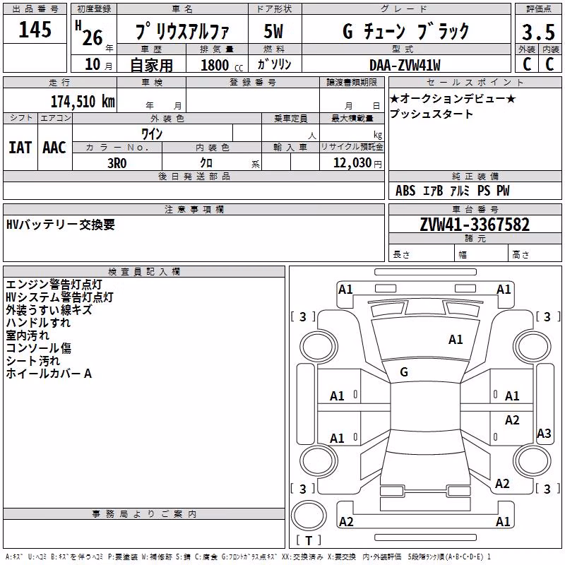 TOYOTA PRIUS ALPHA