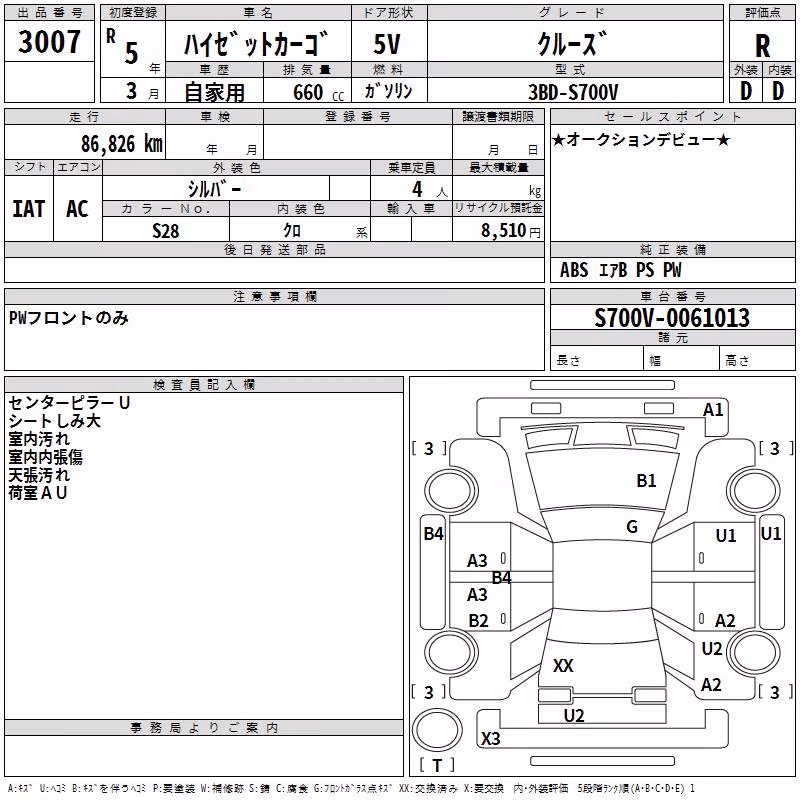 DAIHATSU ATRAI