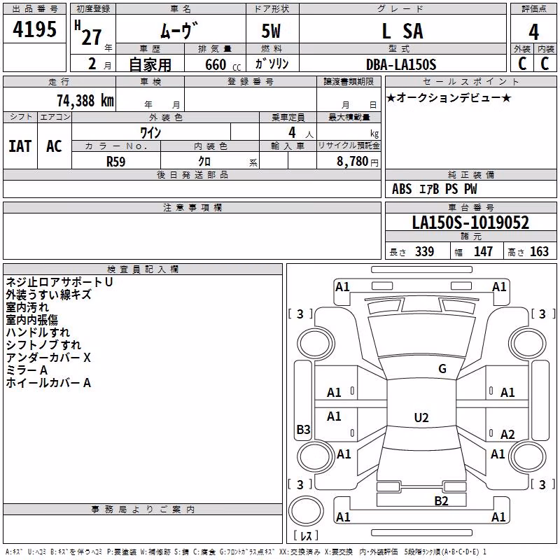 DAIHATSU MOVE