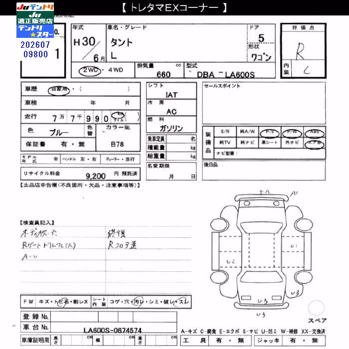 DAIHATSU TANTO