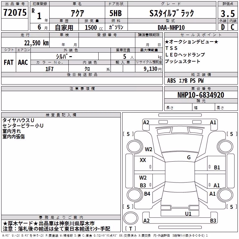 TOYOTA AQUA