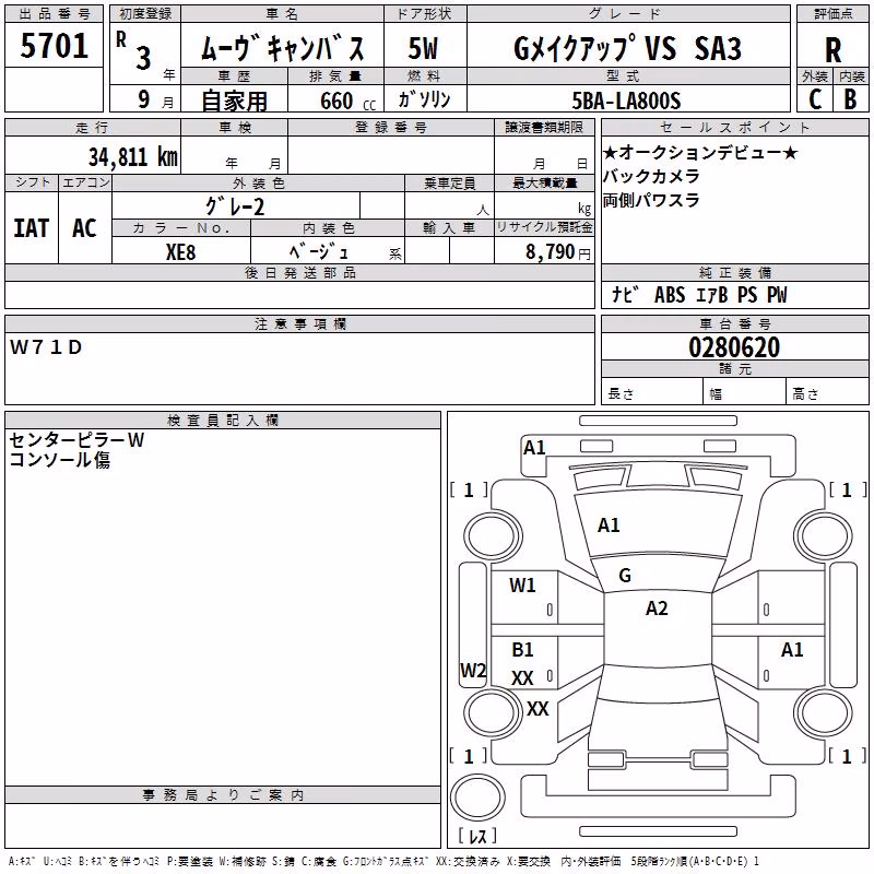 DAIHATSU MOVE CANBUS
