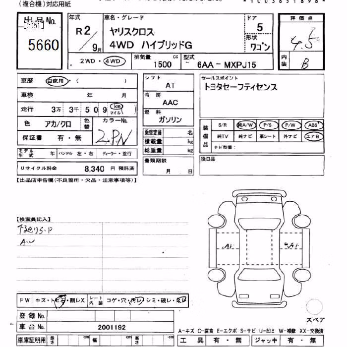 TOYOTA YARIS CROSS