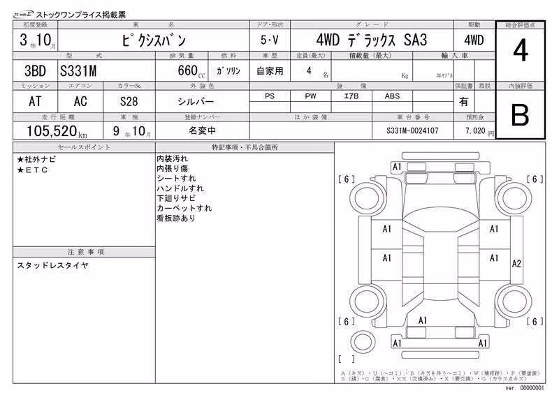 TOYOTA PIXIS VAN