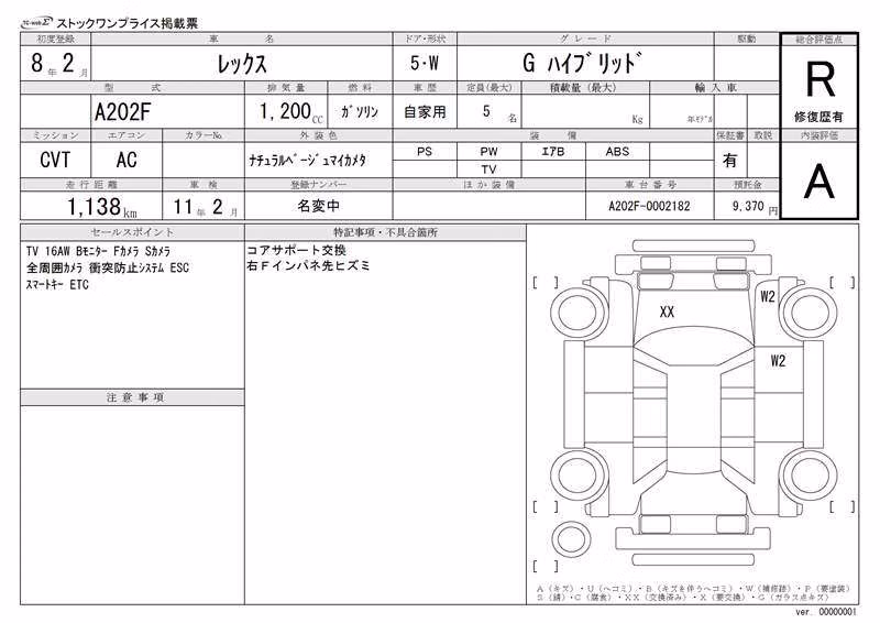 SUBARU REX