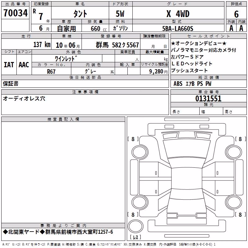 DAIHATSU TANTO