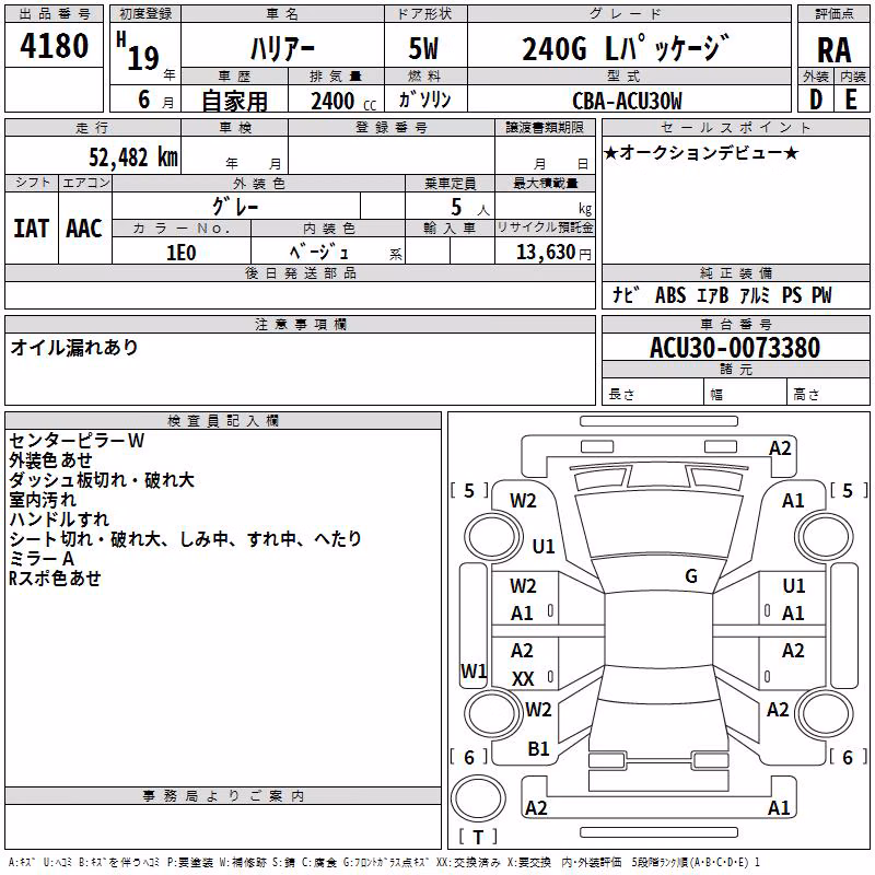 TOYOTA HARRIER