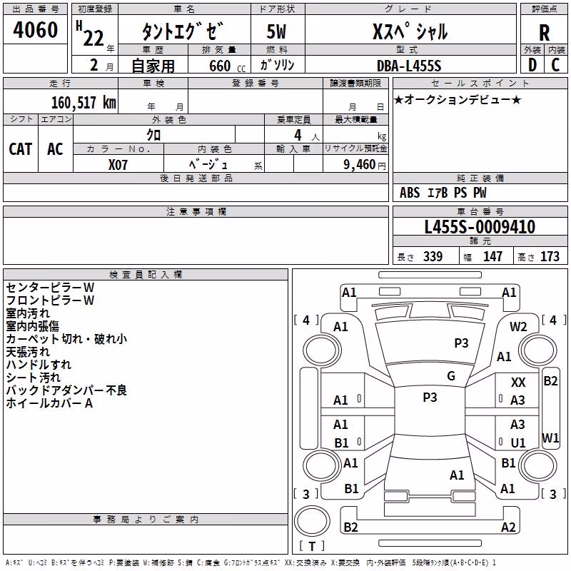 DAIHATSU TANTO EXE