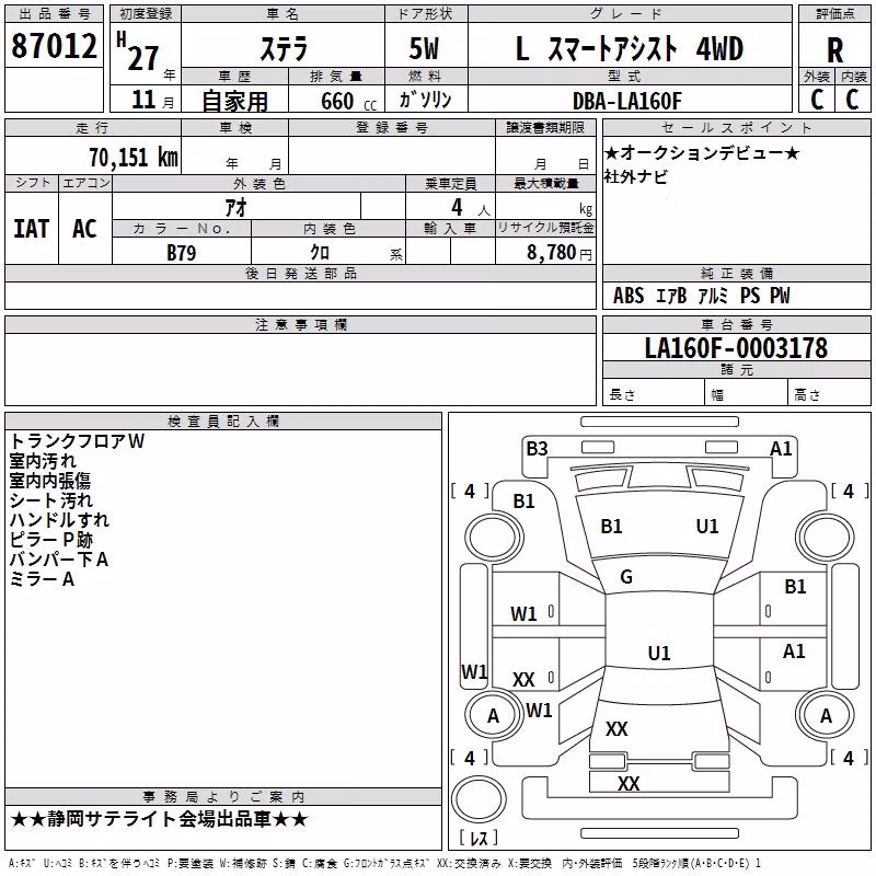 SUBARU STELLA