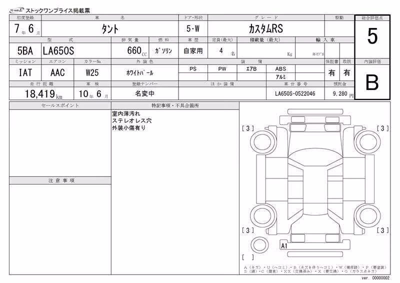 DAIHATSU TANTO