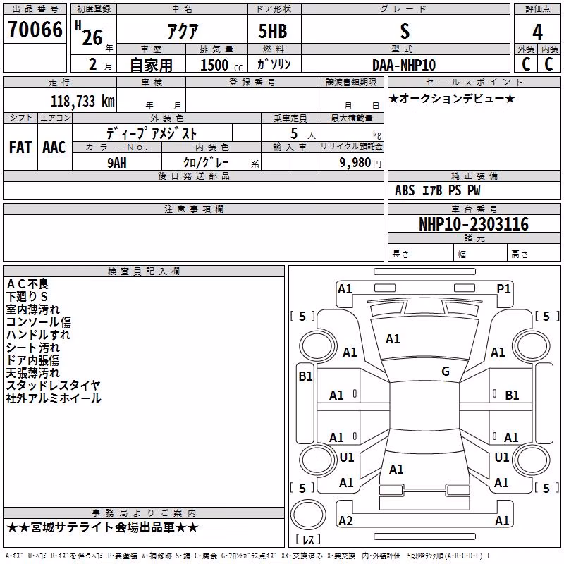 TOYOTA AQUA