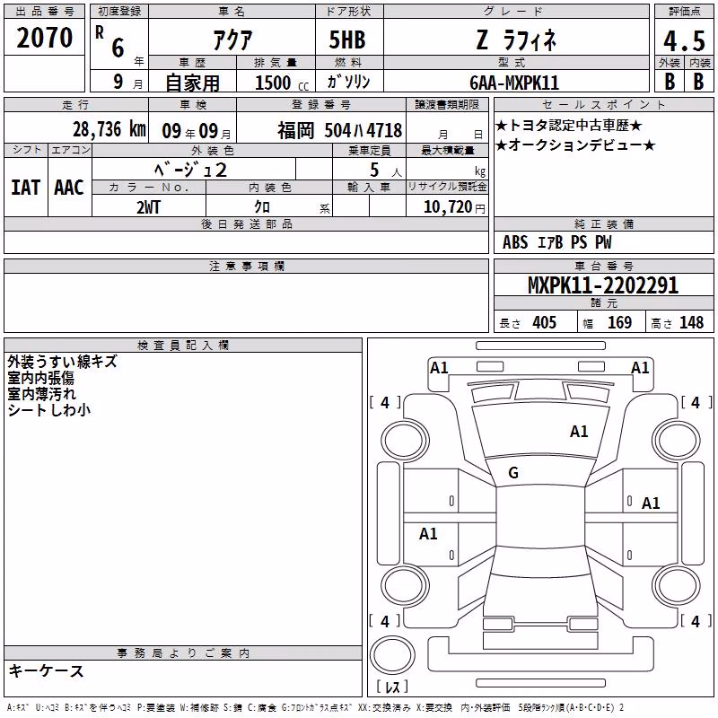 TOYOTA AQUA
