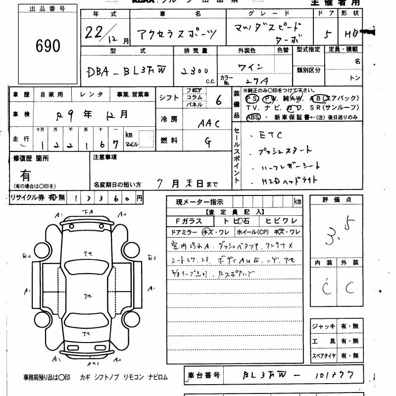 MAZDA AXELA