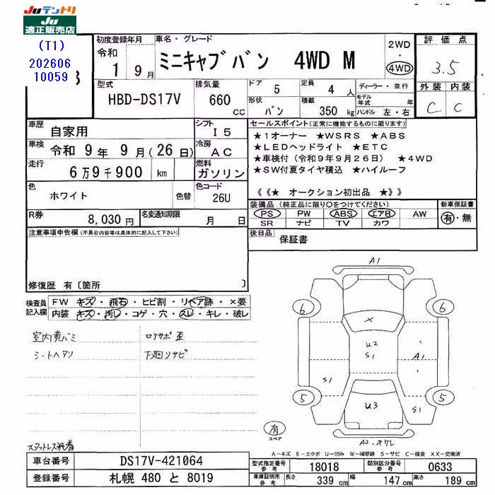 MITSUBISHI MINICAB