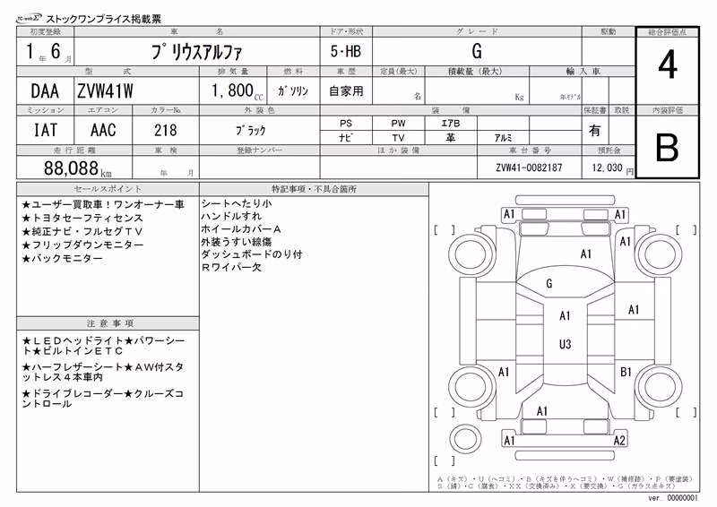 TOYOTA PRIUS ALPHA
