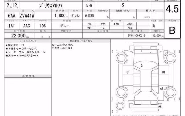 TOYOTA PRIUS ALPHA