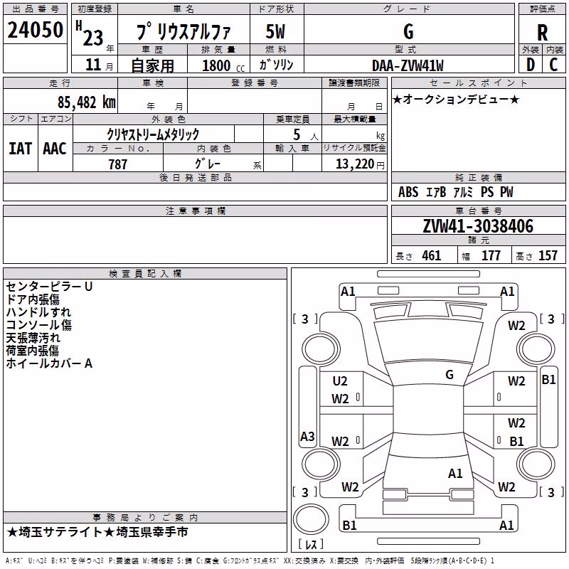 TOYOTA PRIUS ALPHA