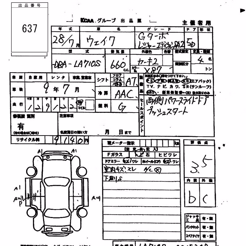 DAIHATSU WAKE