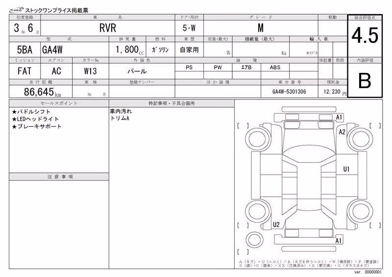 MITSUBISHI RVR