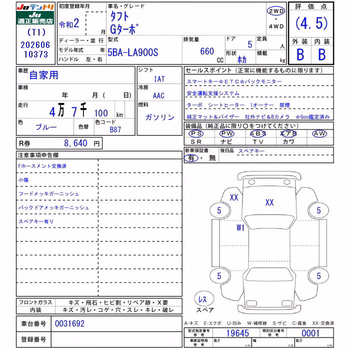 DAIHATSU TAFT
