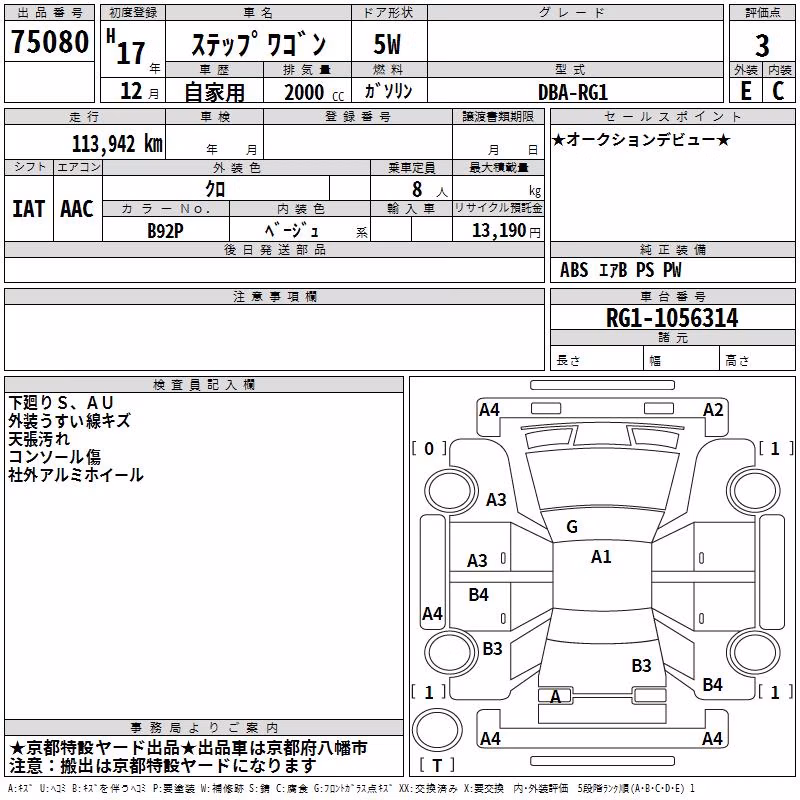 HONDA STEPWGN