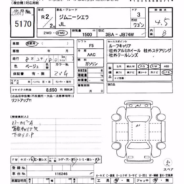 SUZUKI JIMNY SIERRA