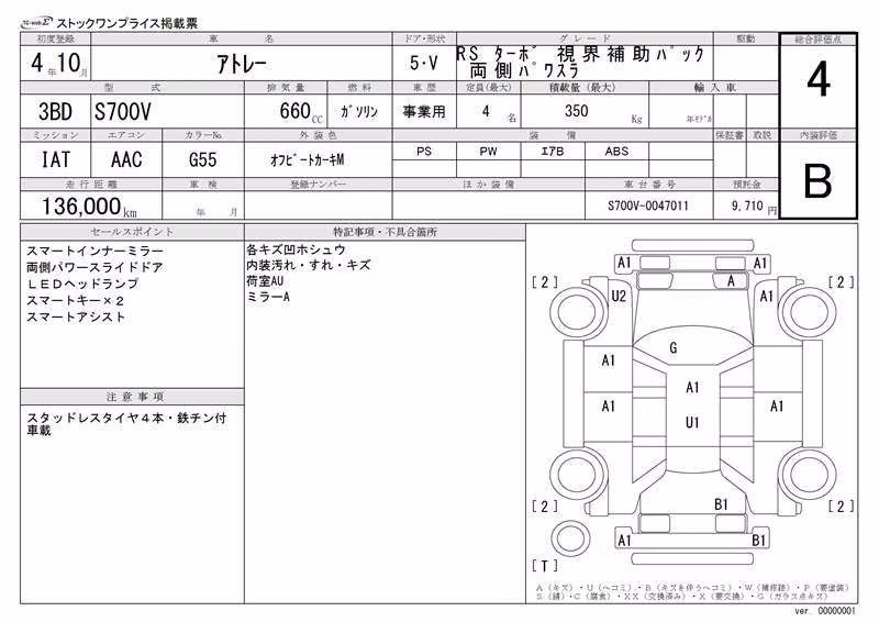 DAIHATSU ATRAI