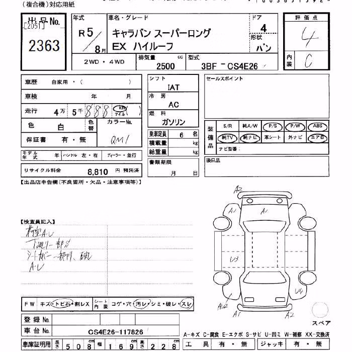 NISSAN CARAVAN