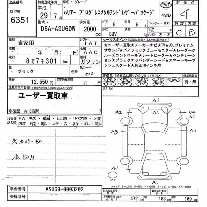 TOYOTA HARRIER