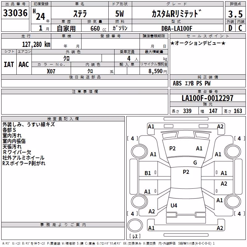 SUBARU STELLA