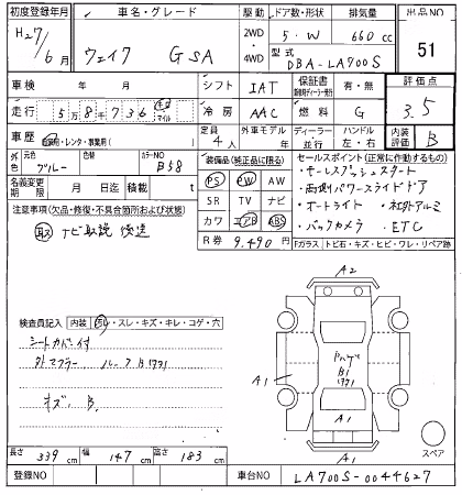 DAIHATSU WAKE
