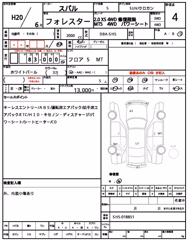 SUBARU FORESTER
