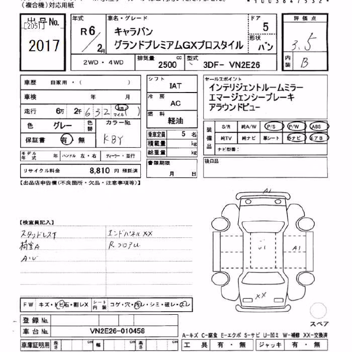 NISSAN CARAVAN
