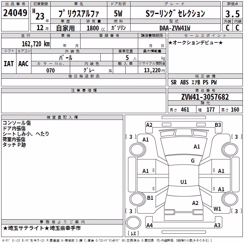 TOYOTA PRIUS ALPHA
