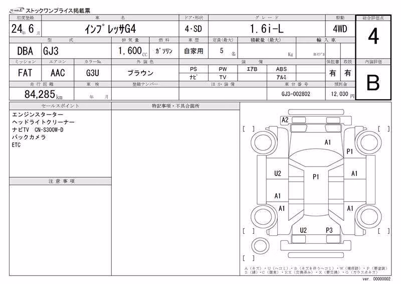 SUBARU IMPREZA