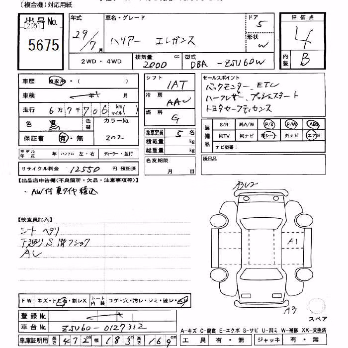 TOYOTA HARRIER