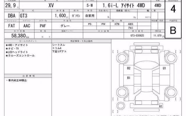 SUBARU XV