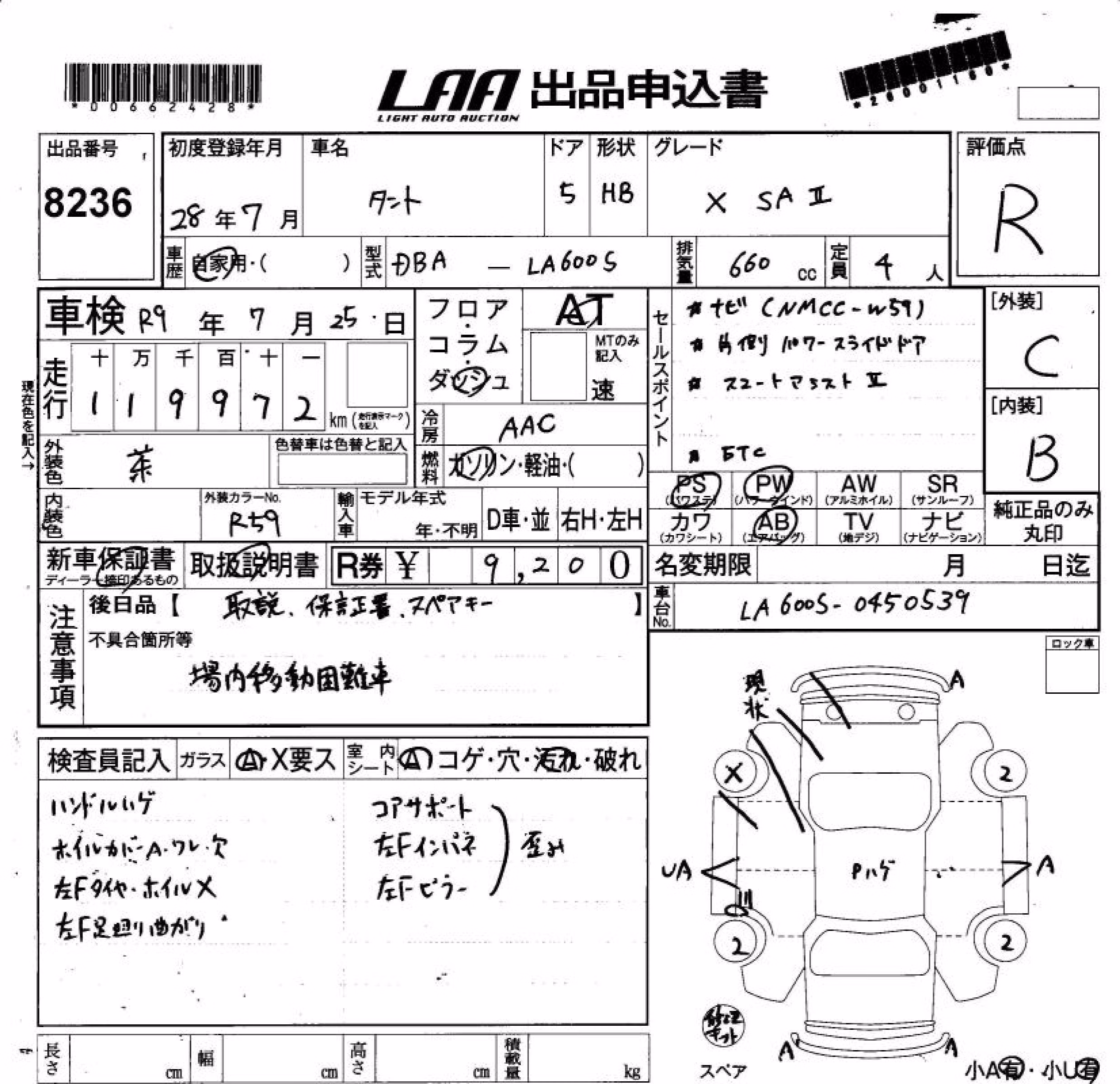 DAIHATSU TANTO