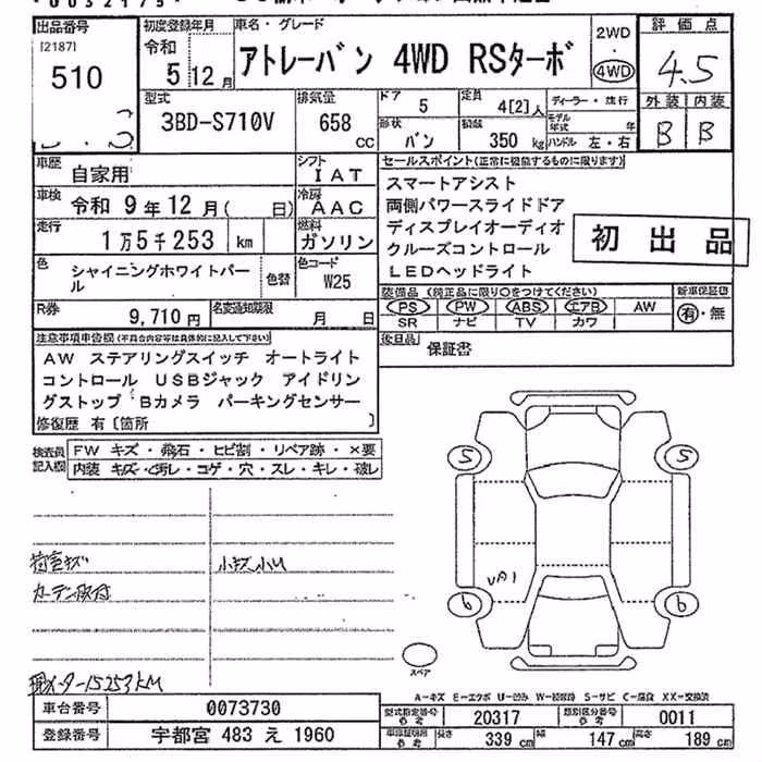 DAIHATSU ATRAI