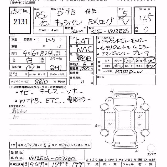 NISSAN CARAVAN