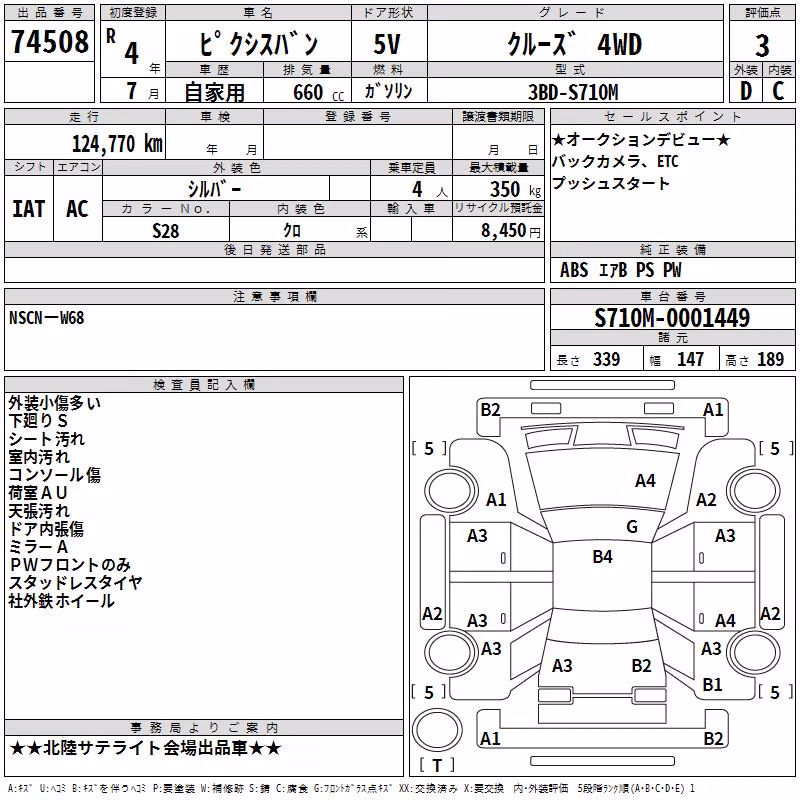 TOYOTA PIXIS VAN