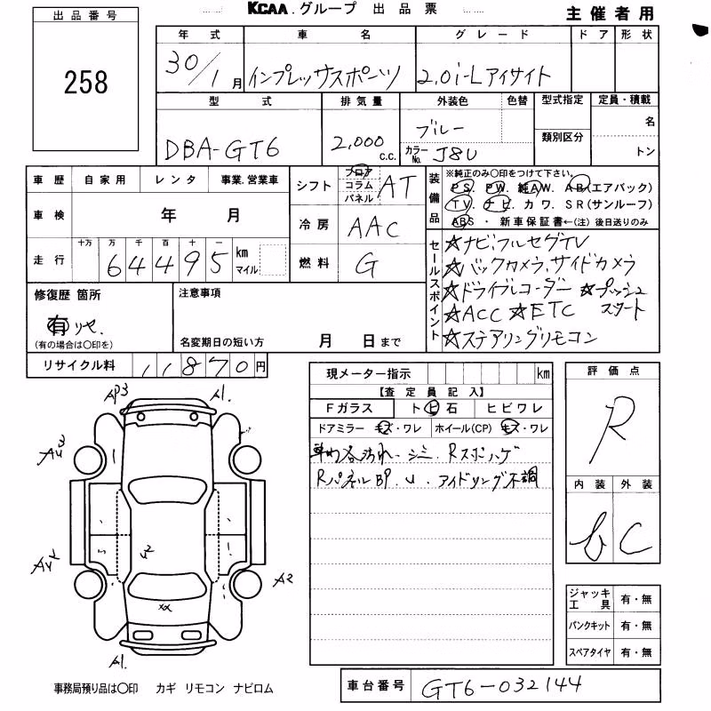 SUBARU IMPREZA