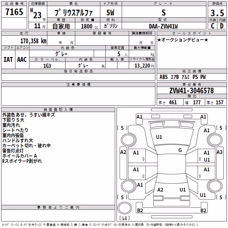 TOYOTA PRIUS ALPHA