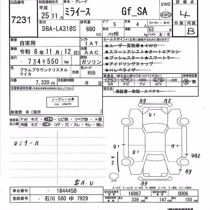 DAIHATSU MIRA E:S