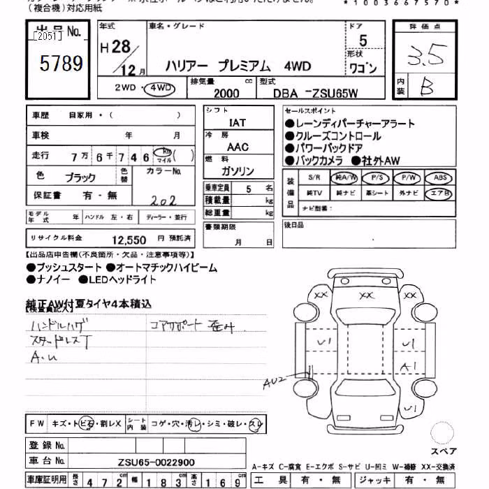TOYOTA HARRIER