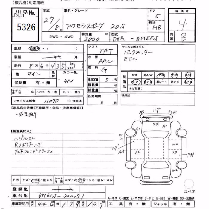 MAZDA AXELA