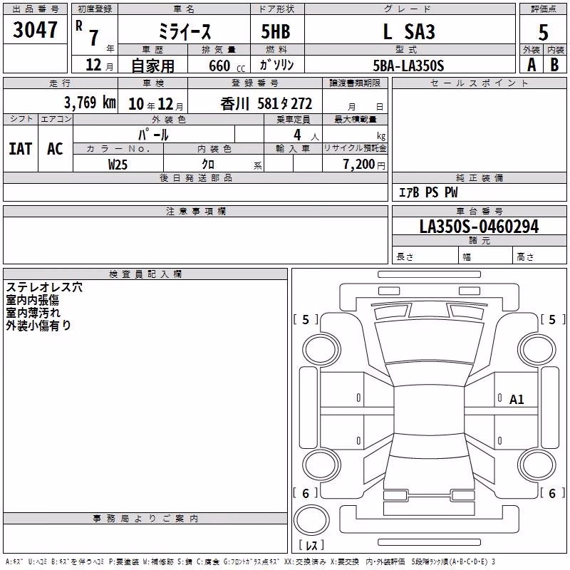 DAIHATSU MIRA E:S