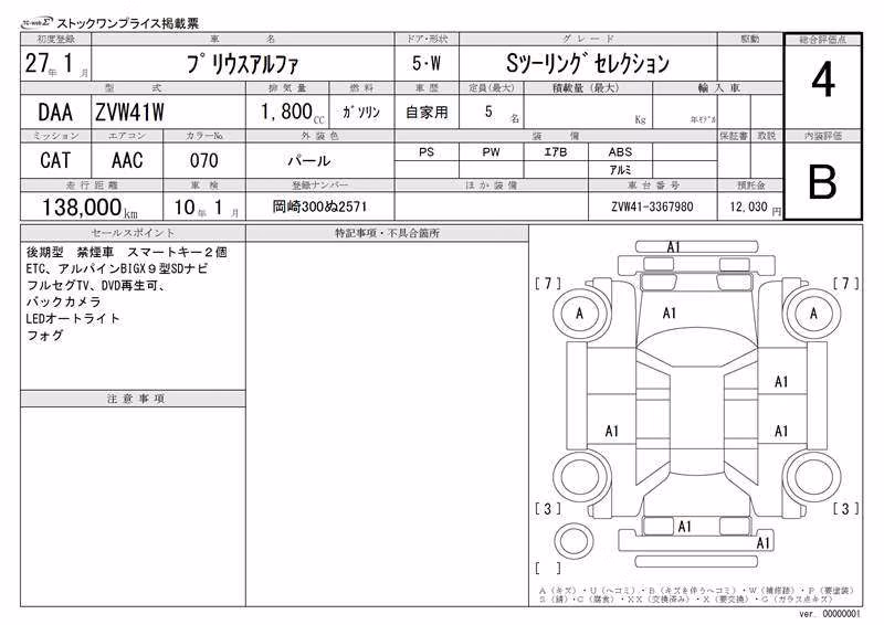 TOYOTA PRIUS ALPHA